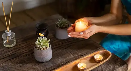 Set vela y mikado CandlesMemories